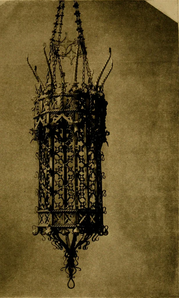 An illustration from Decorative elements in architecture; random observations on the eternal fitness of things from a decorative point of view, 1917, leaf 352