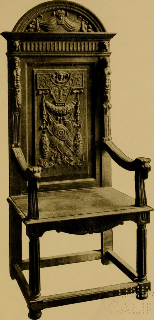 An illustration from Decorative elements in architecture; random observations on the eternal fitness of things from a decorative point of view, 1917, leaf 56