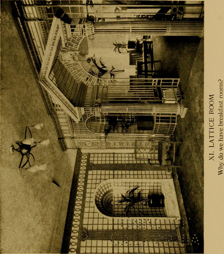 An illustration from Decorative elements in architecture; random observations on the eternal fitness of things from a decorative point of view, 1917, leaf 62