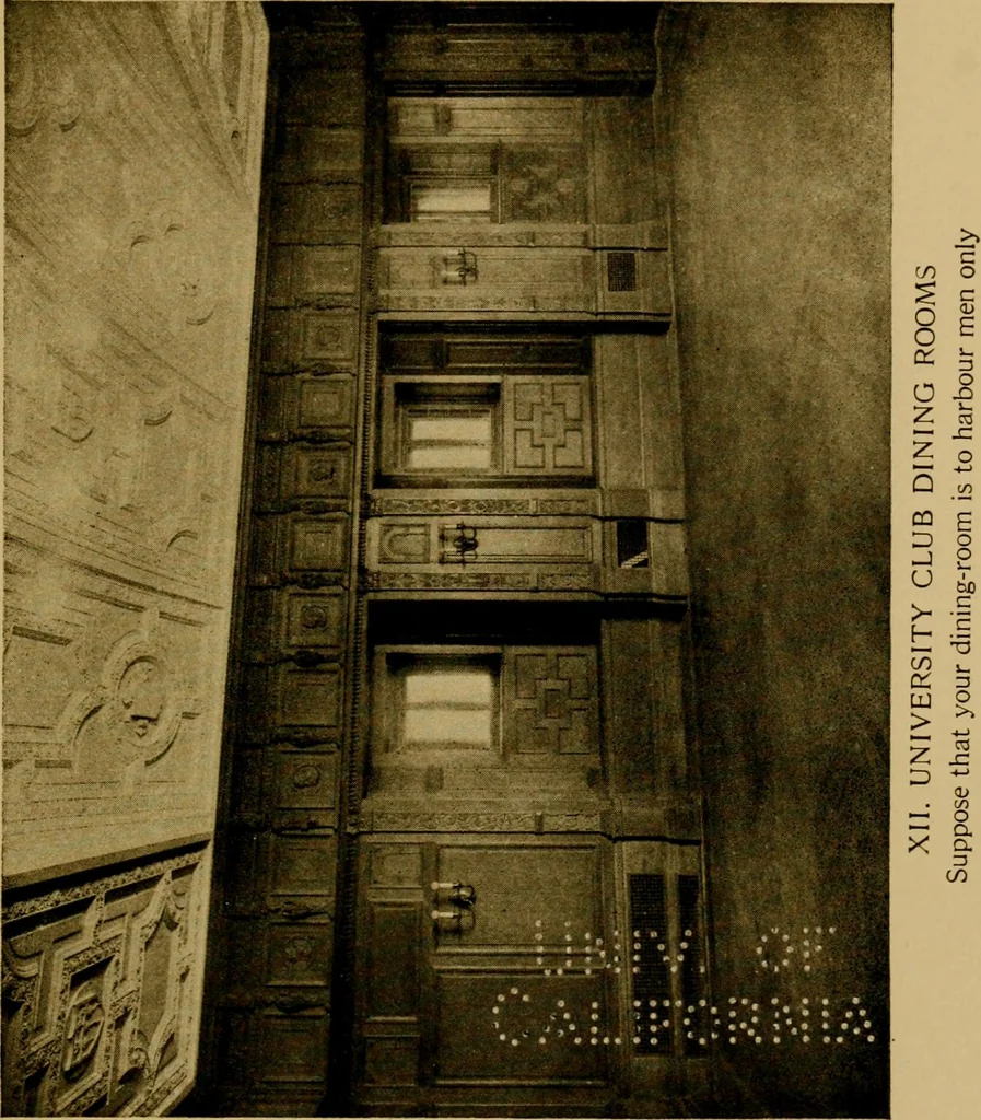An illustration from Decorative elements in architecture; random observations on the eternal fitness of things from a decorative point of view, 1917, leaf 64