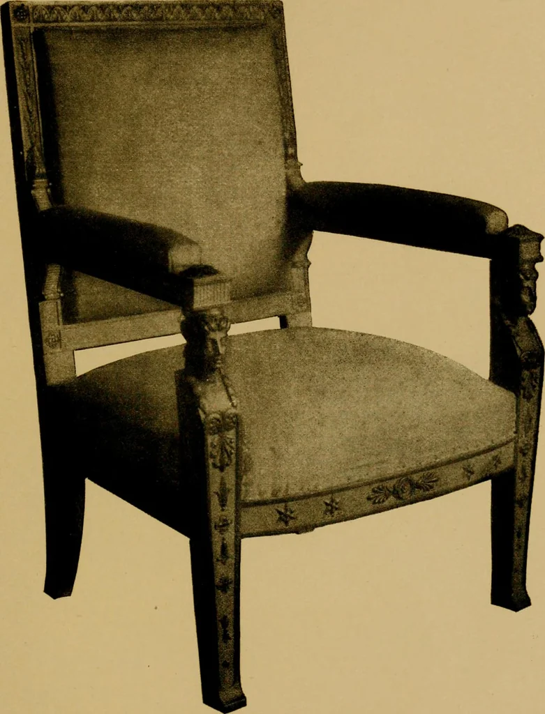 An illustration from Decorative elements in architecture; random observations on the eternal fitness of things from a decorative point of view, 1917, leaf 76