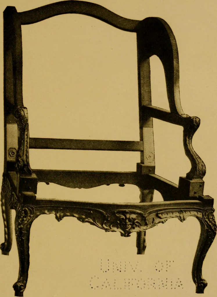 An illustration from Decorative elements in architecture; random observations on the eternal fitness of things from a decorative point of view, 1917, leaf 96