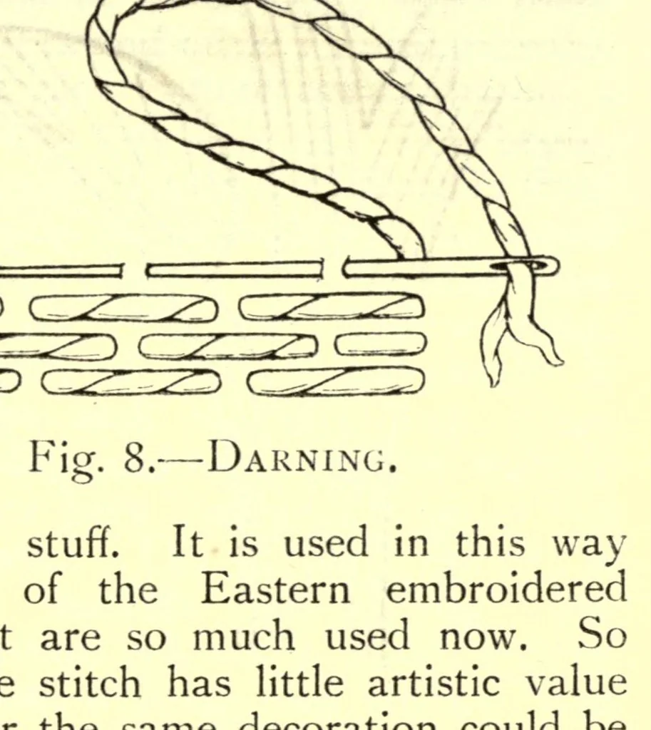 An illustration from Decorative needlework, 1893, leaf 39