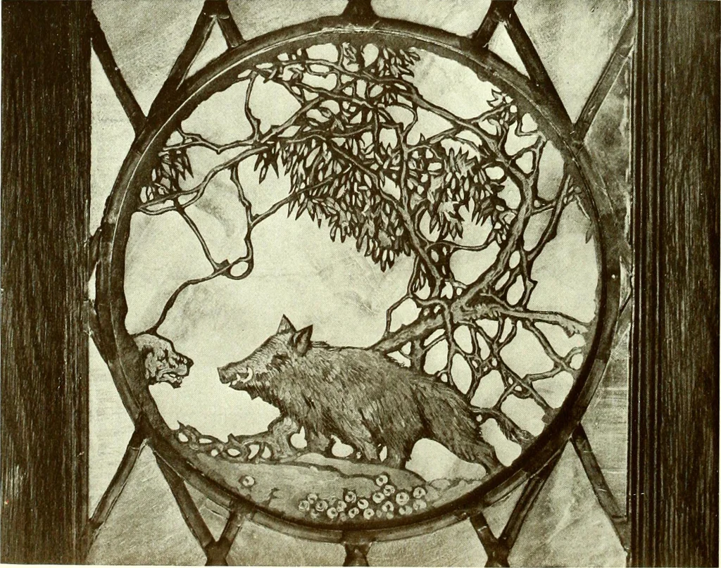 An illustration from Decorative painting, 1912, leaf 100
