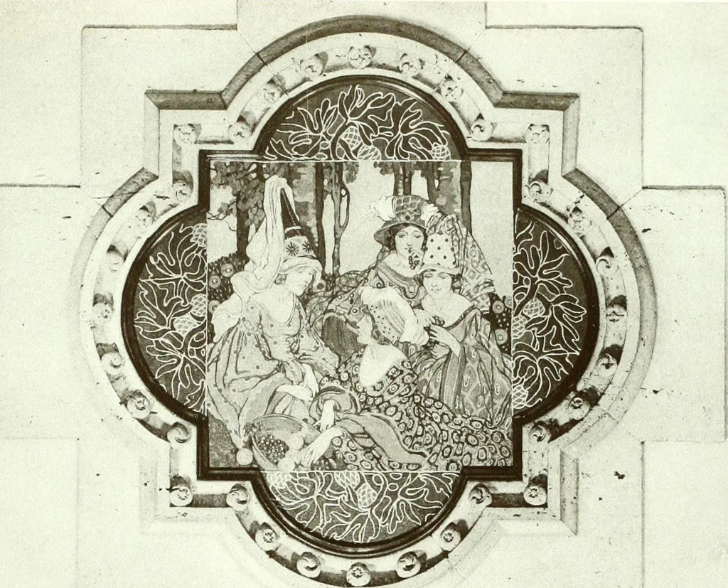 An illustration from Decorative painting, 1912, leaf 101