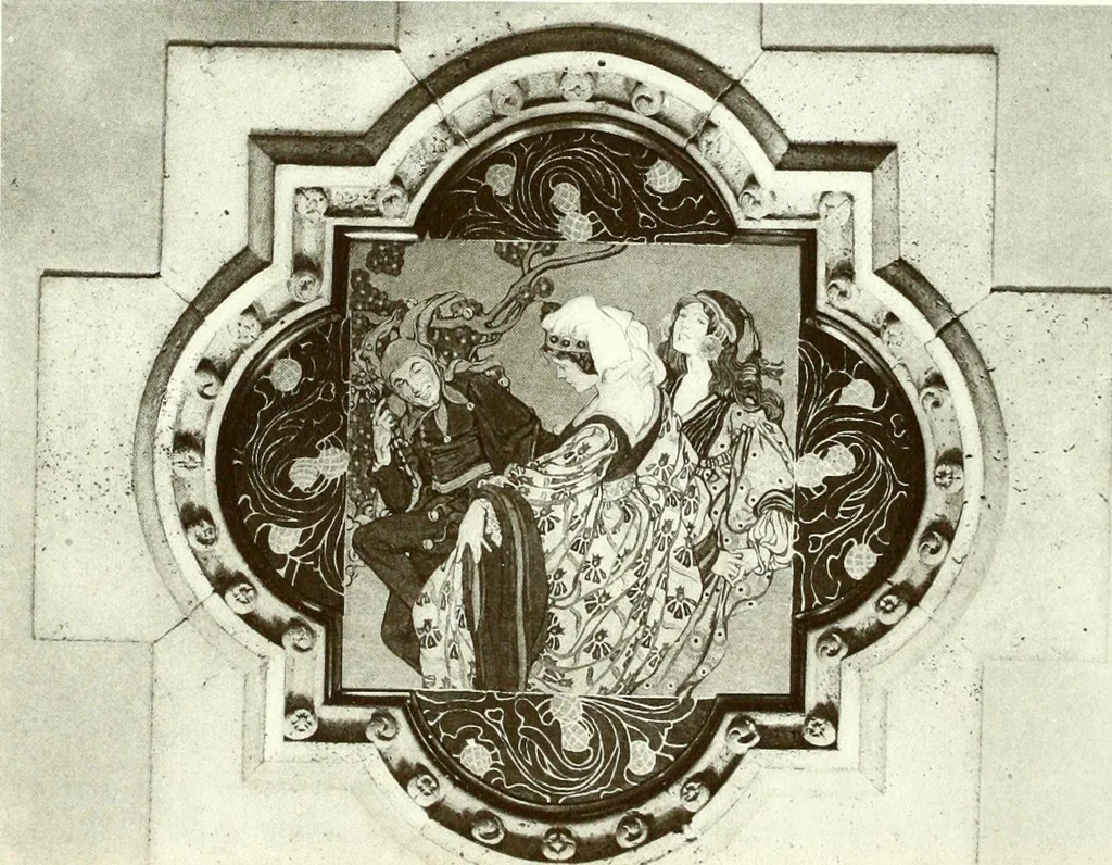 An illustration from Decorative painting, 1912, leaf 101