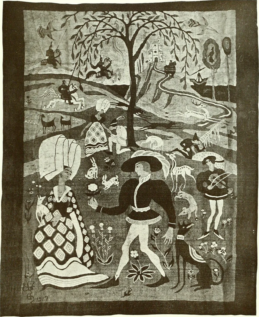 An illustration from Decorative painting, 1912, leaf 111
