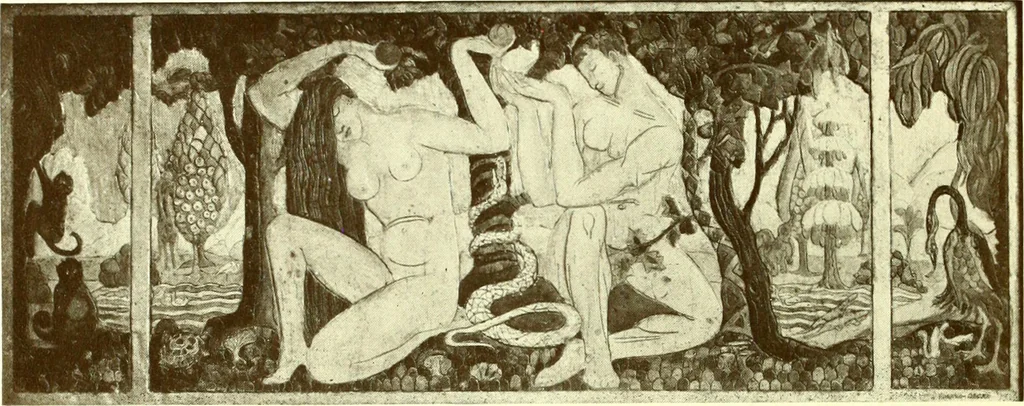 An illustration from Decorative painting, 1912, leaf 236