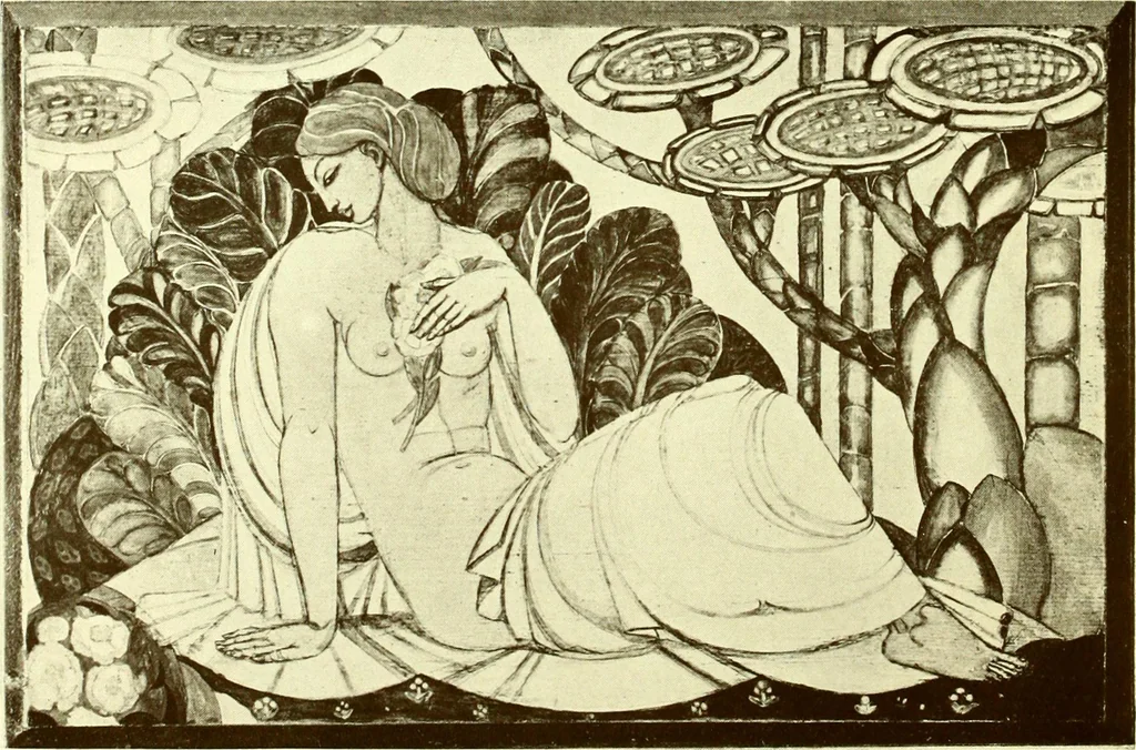An illustration from Decorative painting, 1912, leaf 236