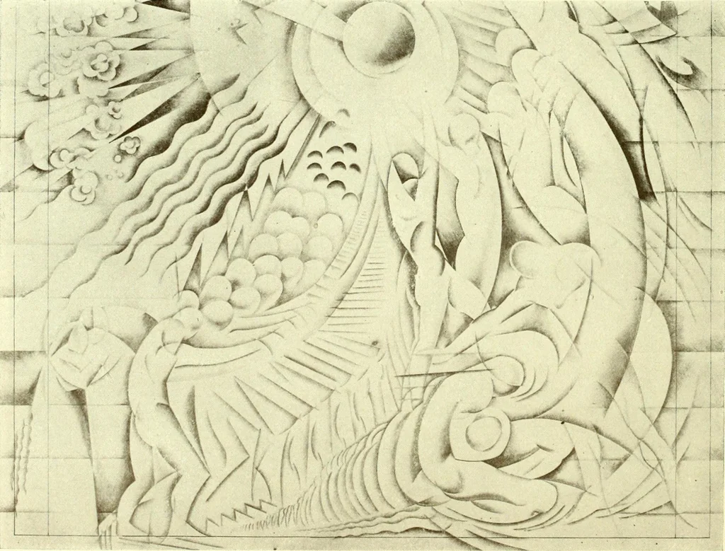 An illustration from Decorative painting, 1912, leaf 302
