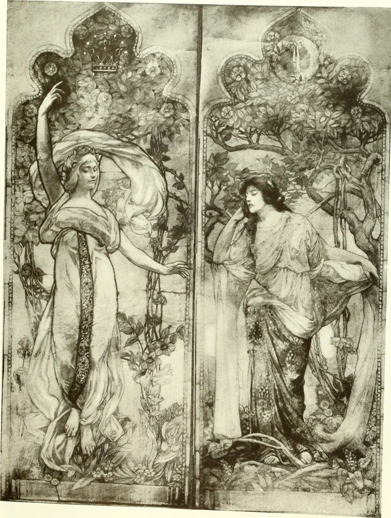 An illustration from Decorative painting, 1912, leaf 75