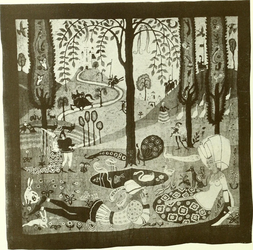 An illustration from Decorative painting, 1912, leaf 90