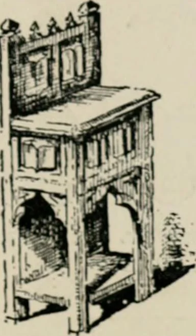 An illustration from The decorative periods, 1906, leaf 105