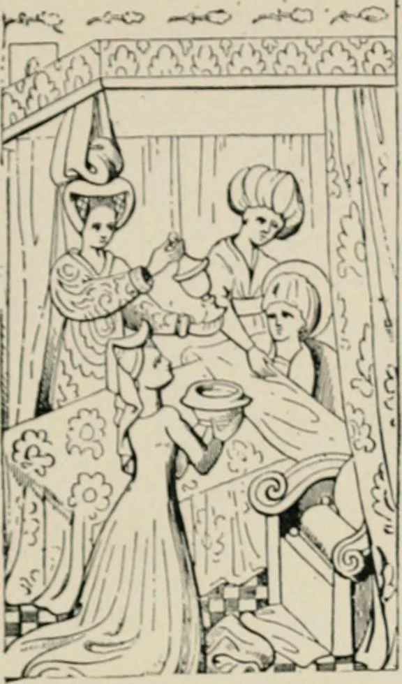 An illustration from The decorative periods, 1906, leaf 111