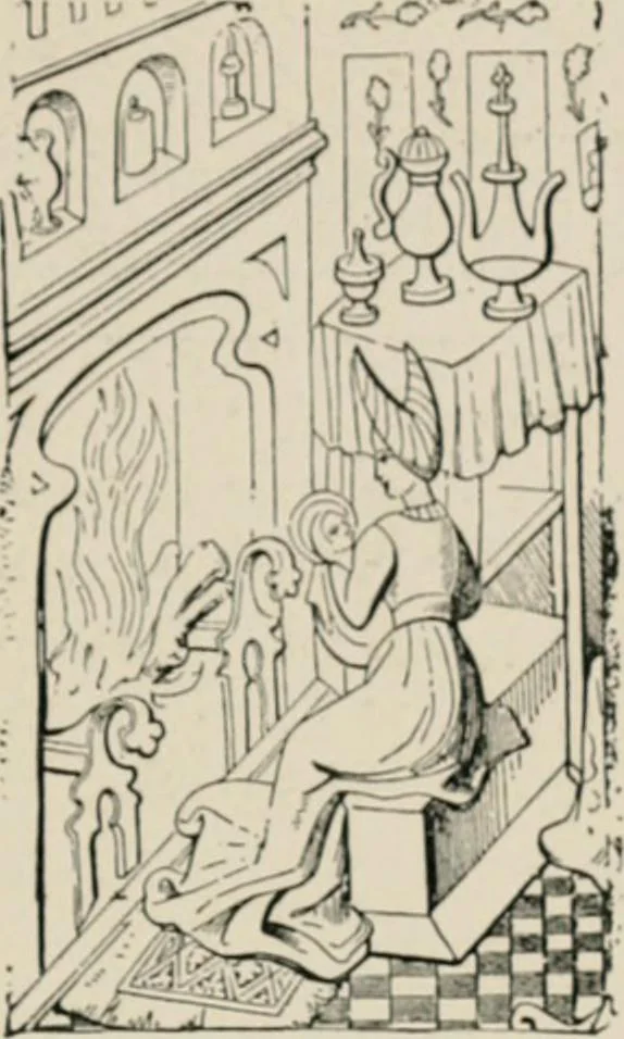 An illustration from The decorative periods, 1906, leaf 111