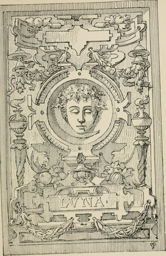 An illustration from The decorative periods, 1906, leaf 119