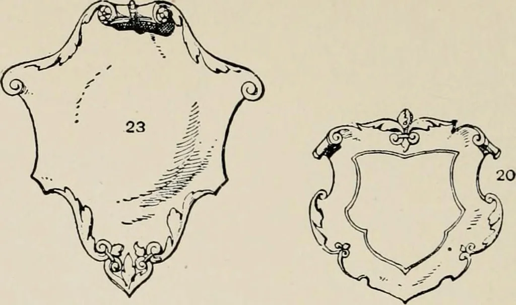 An illustration from The decorative periods, 1906, leaf 120