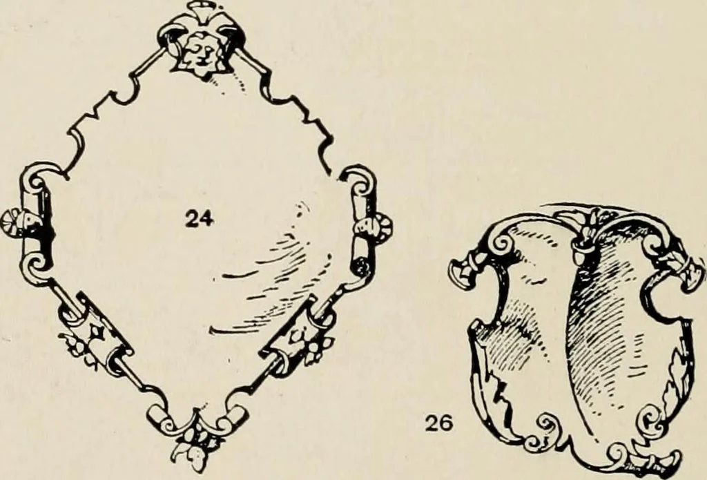 An illustration from The decorative periods, 1906, leaf 120