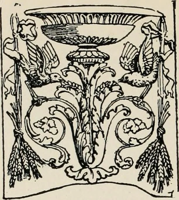An illustration from The decorative periods, 1906, leaf 126