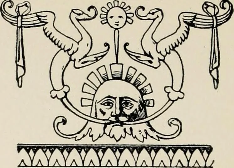 An illustration from The decorative periods, 1906, leaf 126
