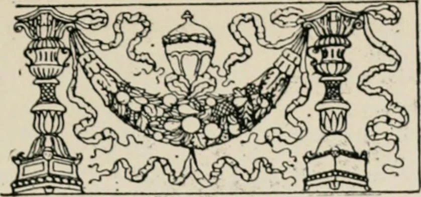 An illustration from The decorative periods, 1906, leaf 127