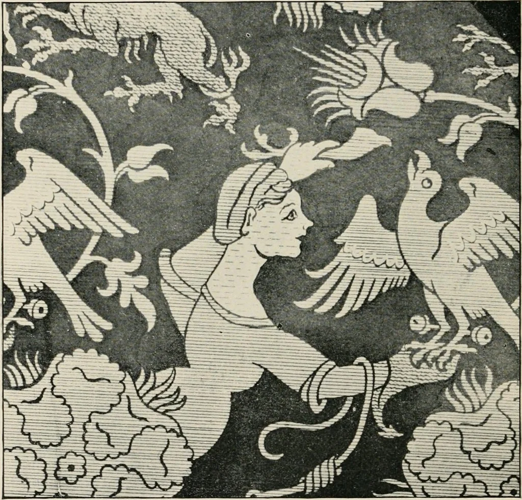 An illustration from The decorative periods, 1906, leaf 130