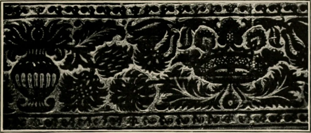 An illustration from The decorative periods, 1906, leaf 133