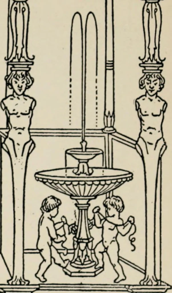 An illustration from The decorative periods, 1906, leaf 135