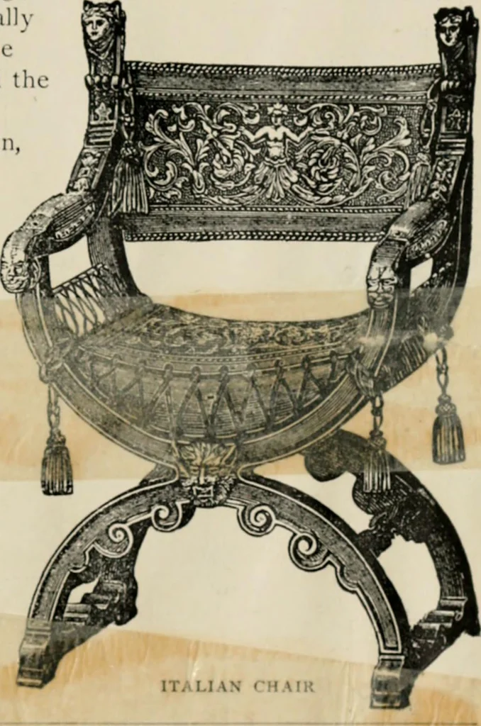 An illustration from The decorative periods, 1906, leaf 137