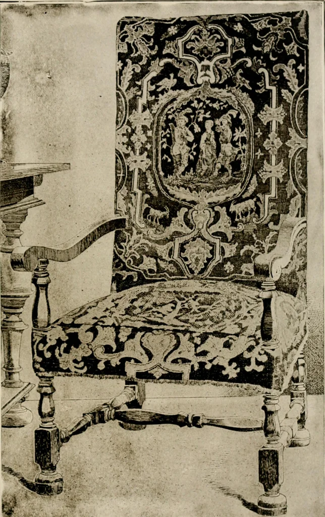 An illustration from The decorative periods, 1906, leaf 145
