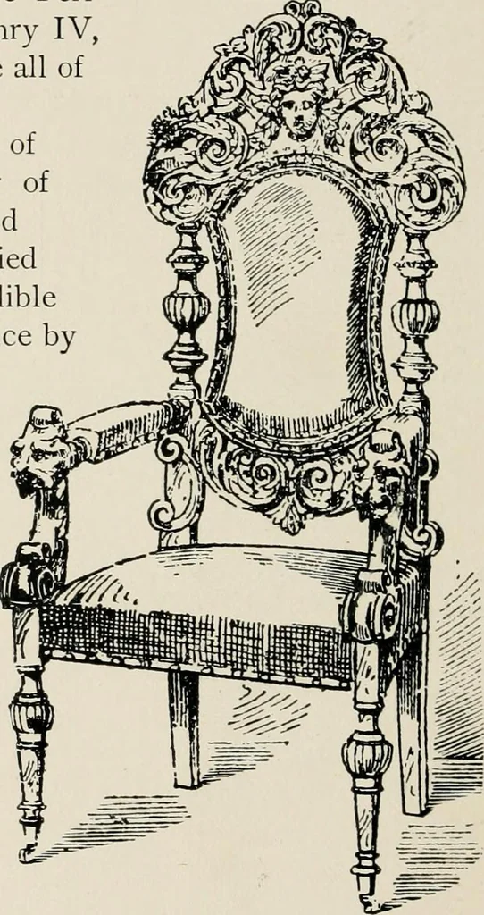 An illustration from The decorative periods, 1906, leaf 150