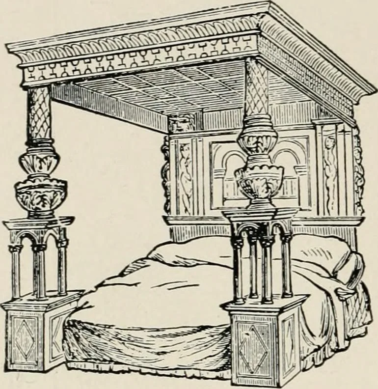 An illustration from The decorative periods, 1906, leaf 162