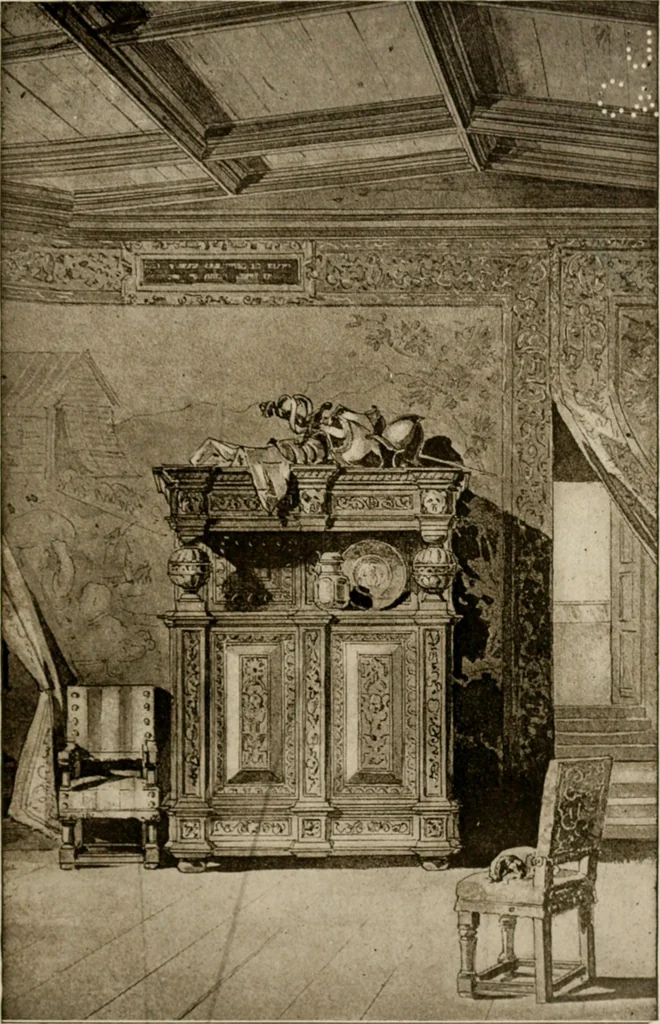 An illustration from The decorative periods, 1906, leaf 165