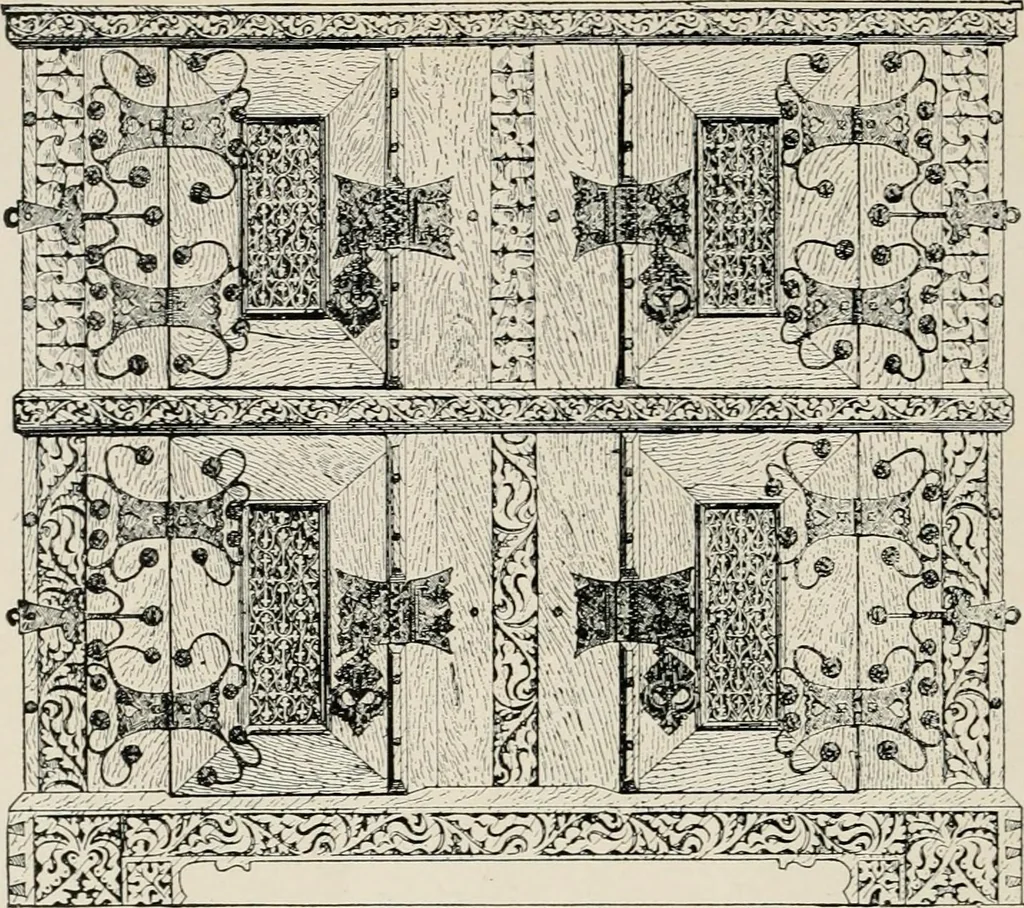 An illustration from The decorative periods, 1906, leaf 174