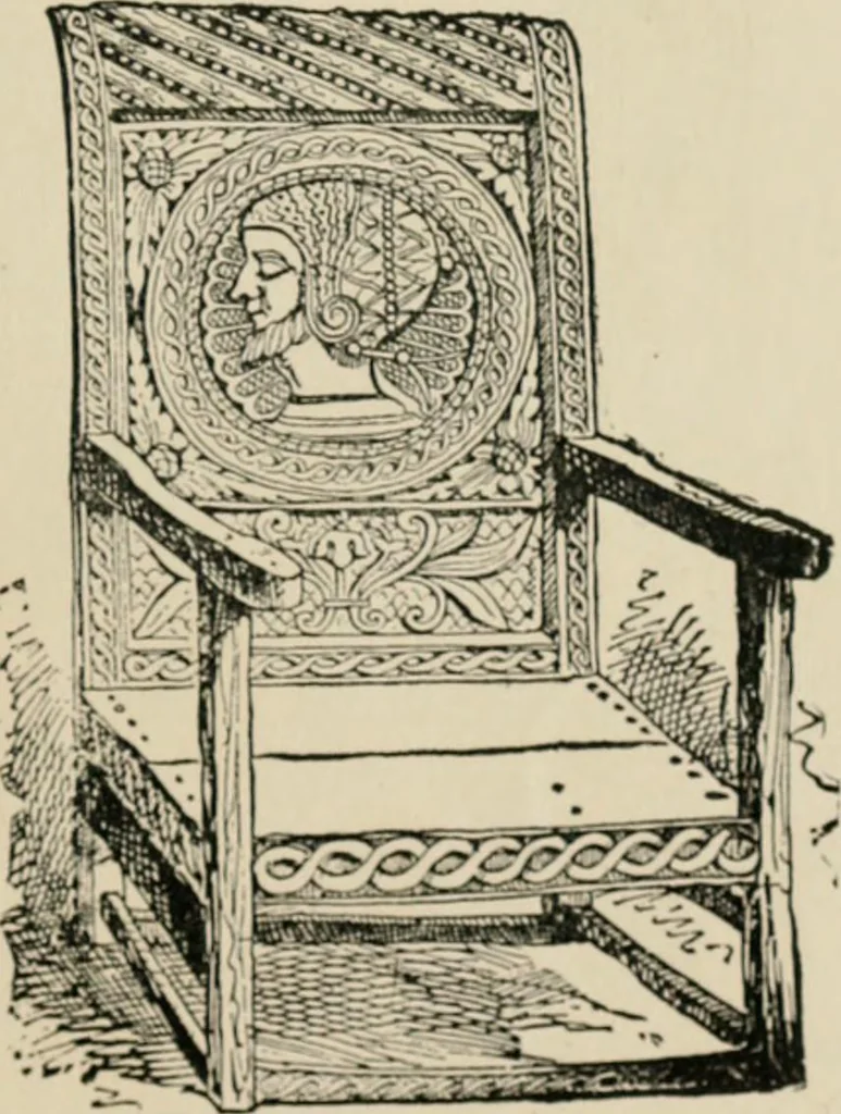 An illustration from The decorative periods, 1906, leaf 177