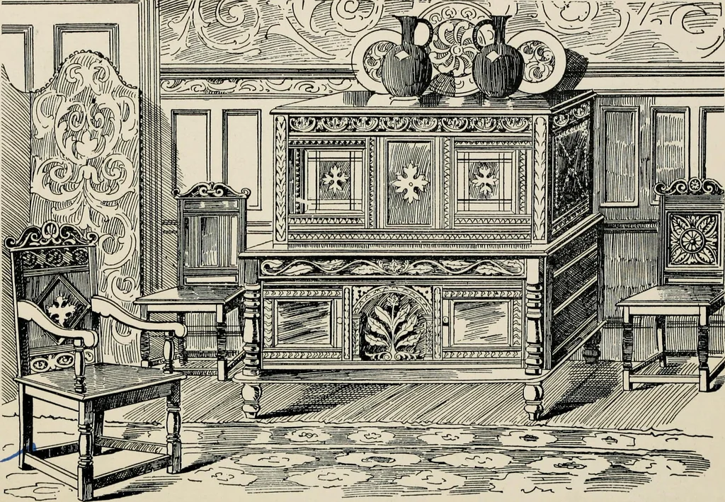 An illustration from The decorative periods, 1906, leaf 178