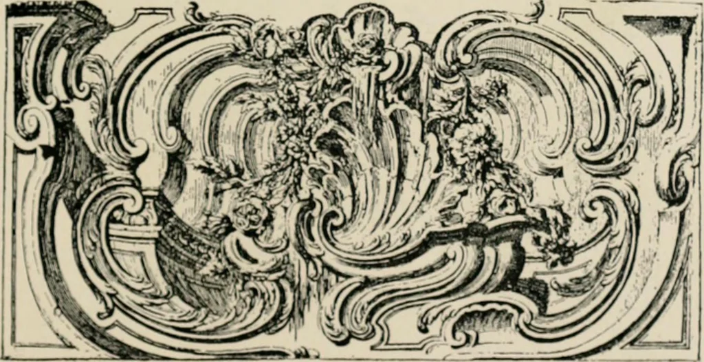 An illustration from The decorative periods, 1906, leaf 183