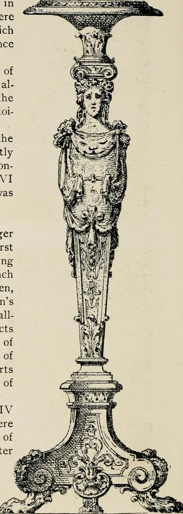 An illustration from The decorative periods, 1906, leaf 186
