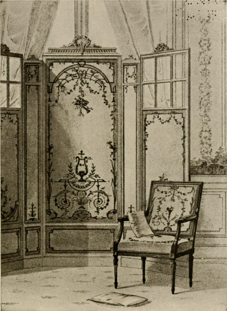 An illustration from The decorative periods, 1906, leaf 191
