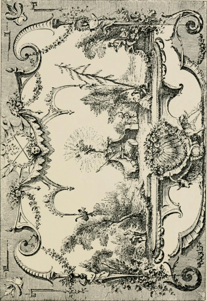 An illustration from The decorative periods, 1906, leaf 195