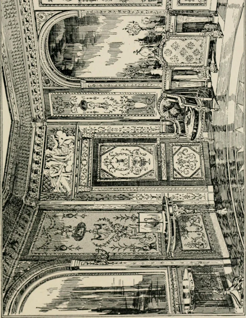 An illustration from The decorative periods, 1906, leaf 205