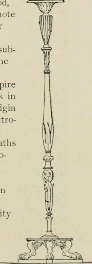 An illustration from The decorative periods, 1906, leaf 215