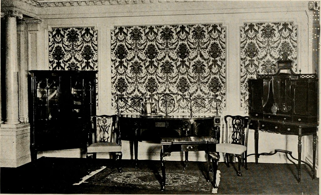An illustration from The decorative periods, 1906, leaf 234