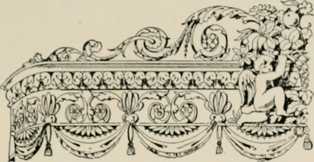 An illustration from The decorative periods, 1906, leaf 237