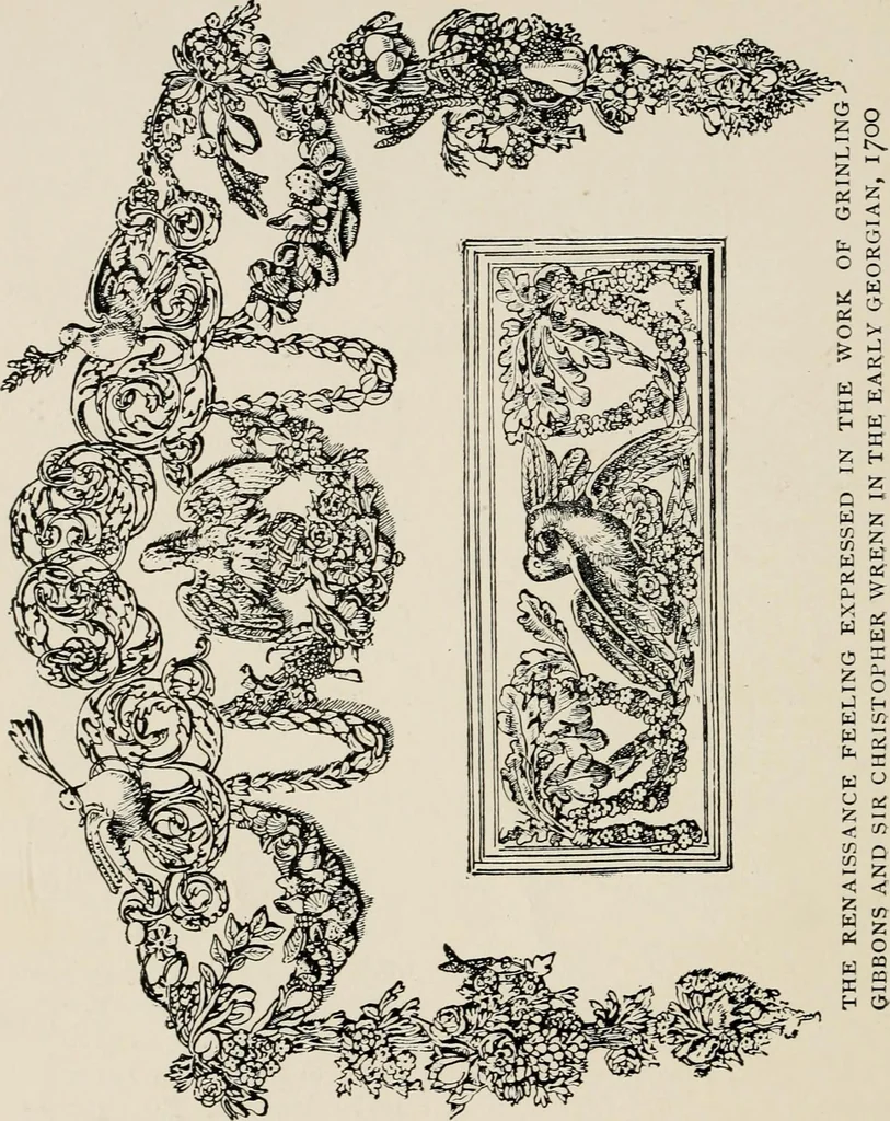 An illustration from The decorative periods, 1906, leaf 238
