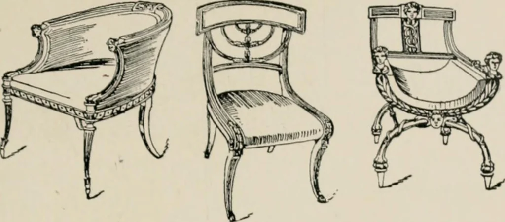 An illustration from The decorative periods, 1906, leaf 239