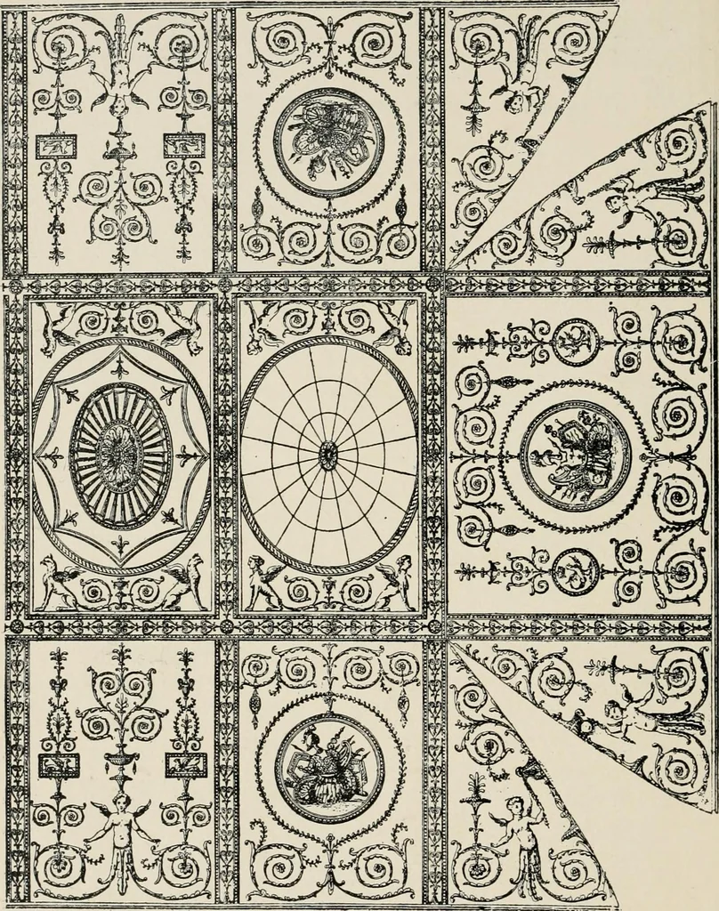 An illustration from The decorative periods, 1906, leaf 242