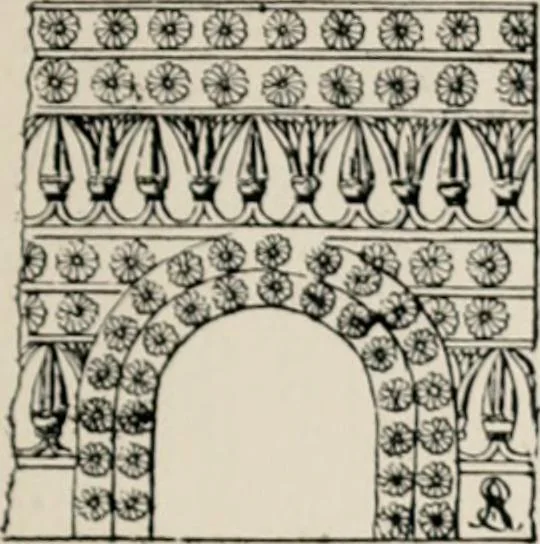 An illustration from The decorative periods, 1906, leaf 25