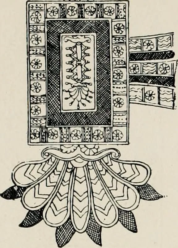 An illustration from The decorative periods, 1906, leaf 26