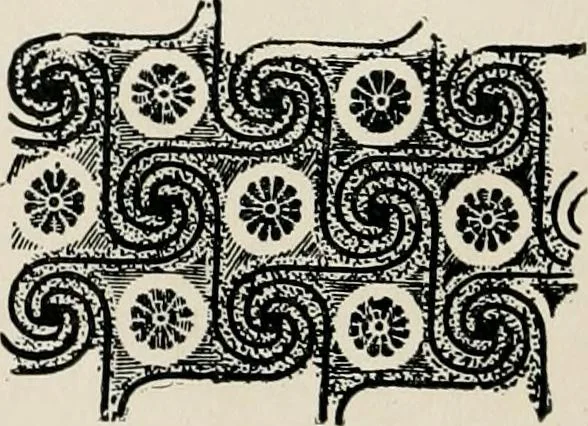 An illustration from The decorative periods, 1906, leaf 26